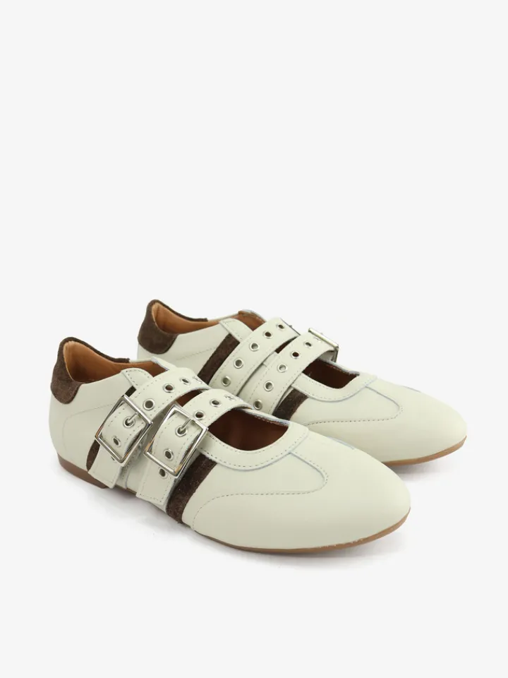 HEGO'S MILANO BEŻOWE SNEAKERSY