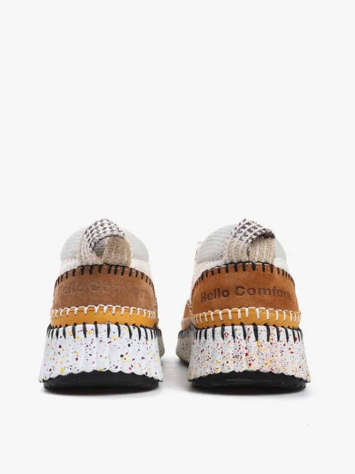 BEŻOWE SNEAKERSY HELLO COMFORT