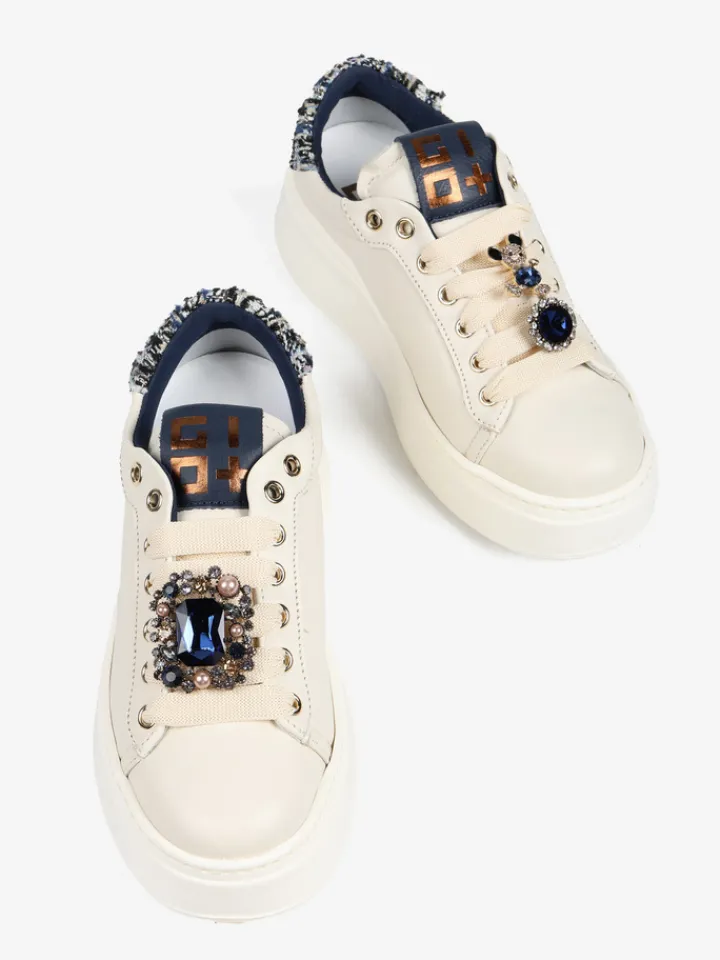 BIAŁE SNEAKERSY GIO+