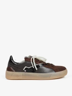 BRĄZOWE SNEAKERSY GIO+