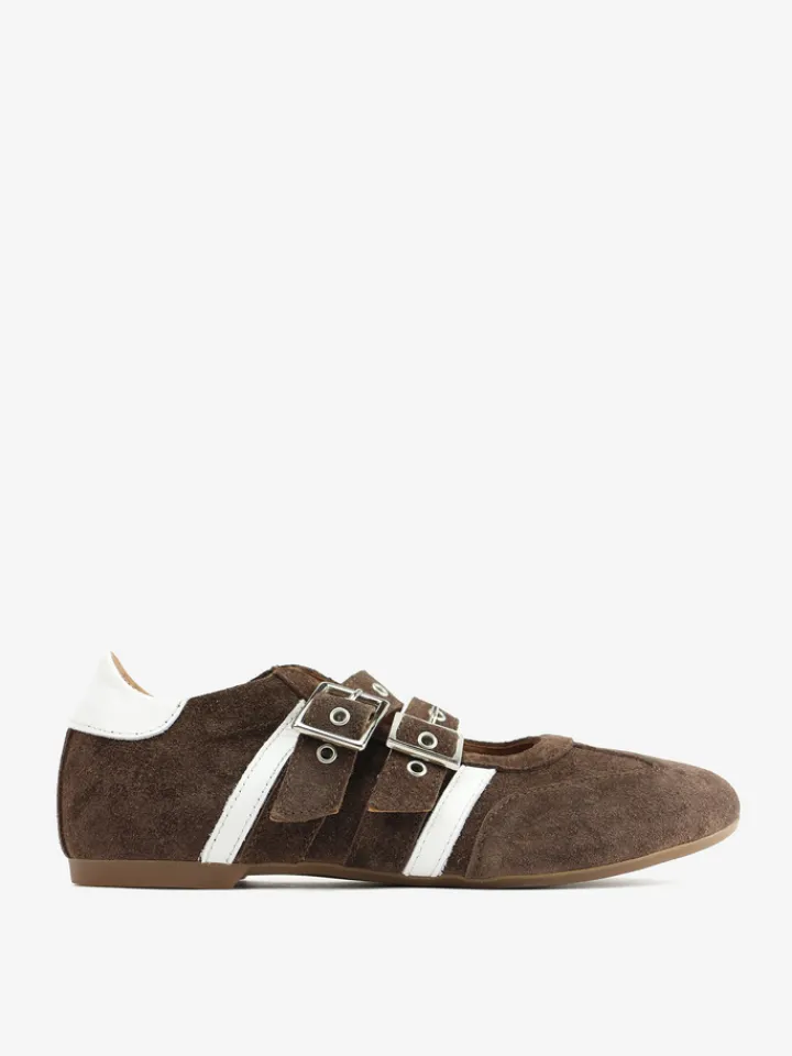 HEGO'S MILANO BRĄZOWE SNEAKERSY