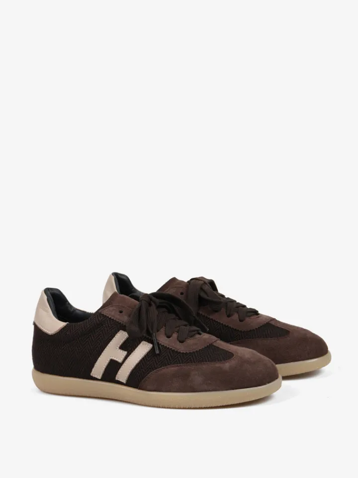 HEGO'S MILANO BRĄZOWE SNEAKERSY