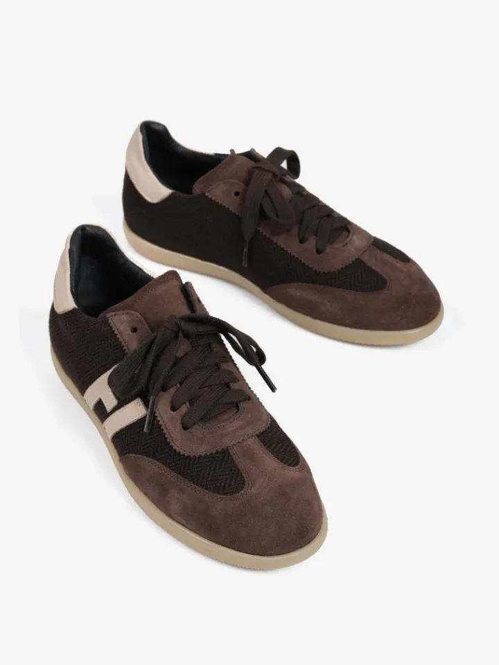 HEGO'S MILANO BRĄZOWE SNEAKERSY