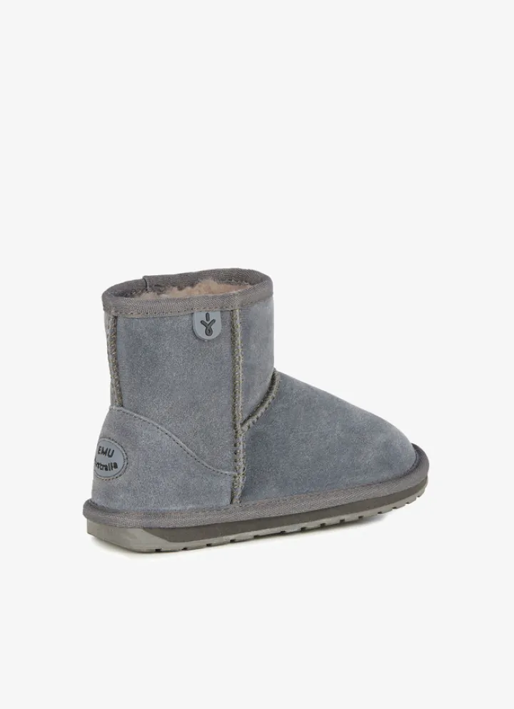 Buty Emu Australia Wallaby Mini Teens Charcoal