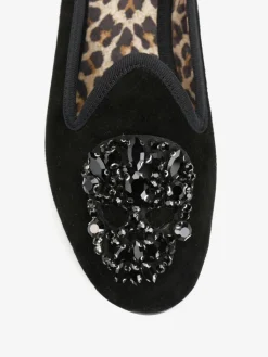 VULCANINE BY HEGO'S MILANO CZARNE BALERINY HEGO'S MILANO