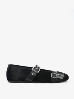HEGO'S MILANO CZARNE BALERINY MARY JANE