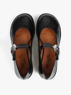 HEGO'S MILANO CZARNE BALERINY MARY JANE