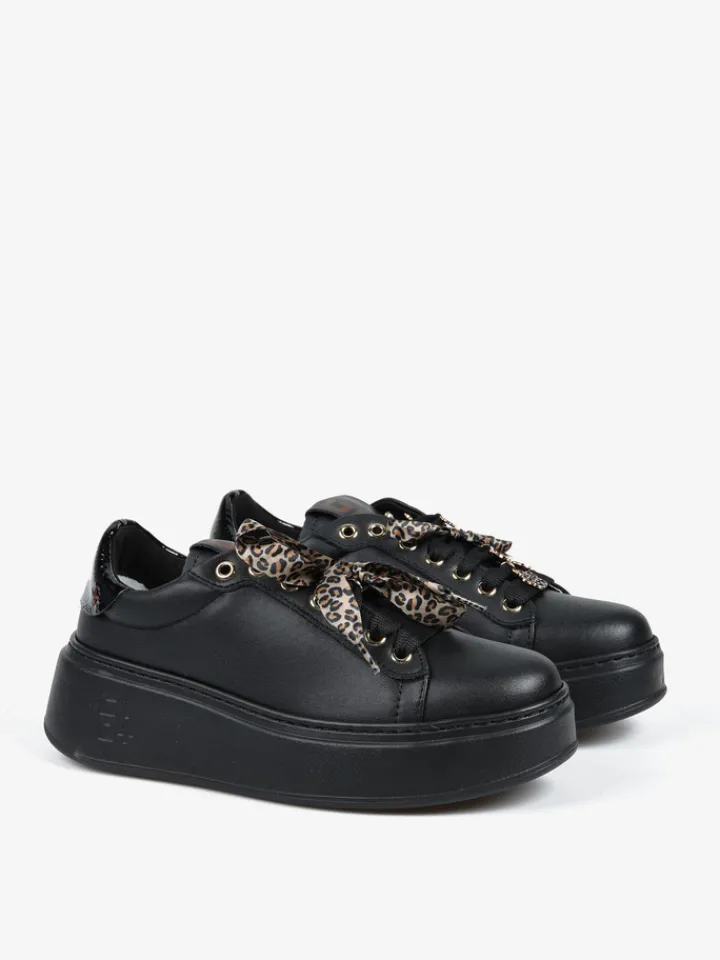 CZARNE SNEAKERSY GIO+