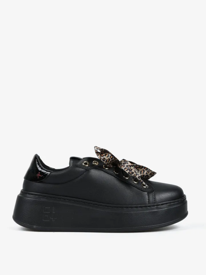CZARNE SNEAKERSY GIO+