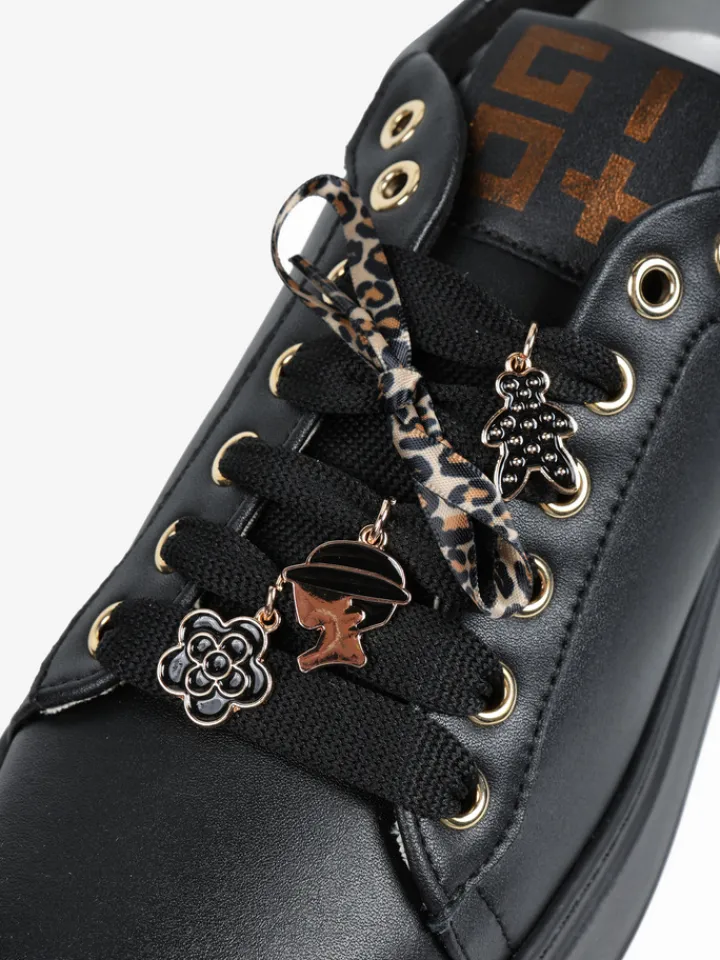 CZARNE SNEAKERSY GIO+
