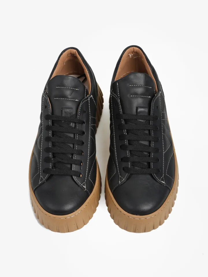 HEGO'S MILANO CZARNE SNEAKERSY