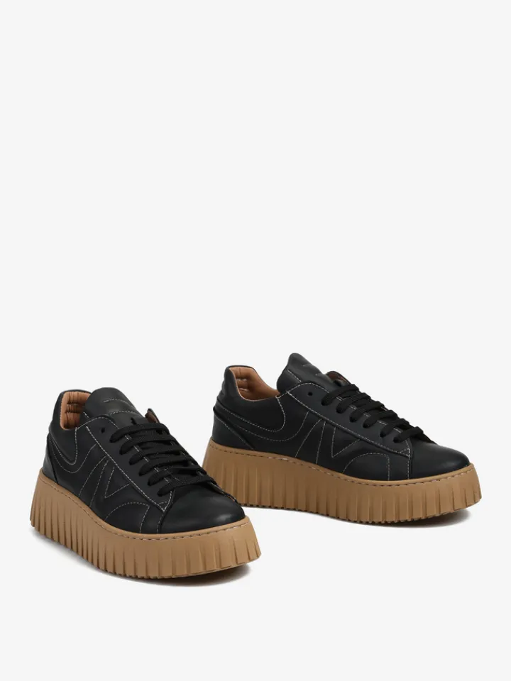 HEGO'S MILANO CZARNE SNEAKERSY