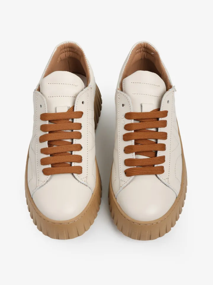 HEGO'S MILANO KREMOWE SNEAKERSY