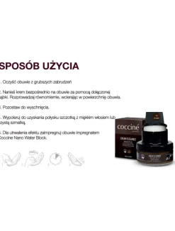 PIELĘGNUJĄCY KREM DO BUTÓW COCCINE