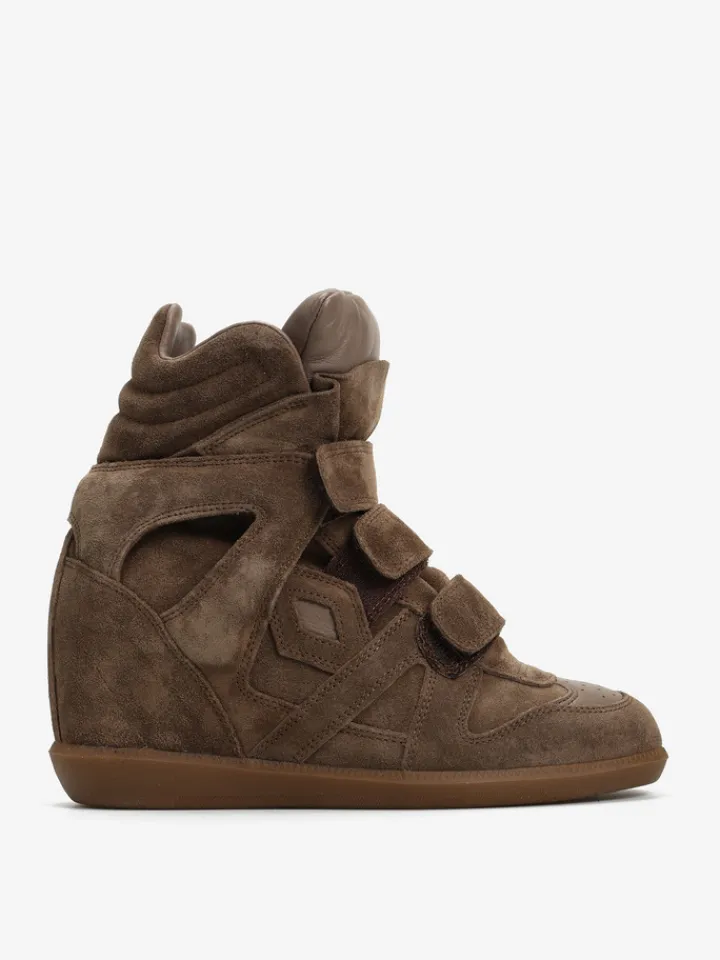 HEGO'S MILANO ZAMSZOWE SNEAKERSy Z UKRYTĄ KOTURNĄ