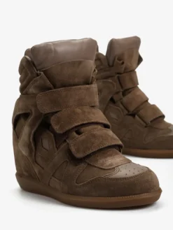 HEGO'S MILANO ZAMSZOWE SNEAKERSy Z UKRYTĄ KOTURNĄ